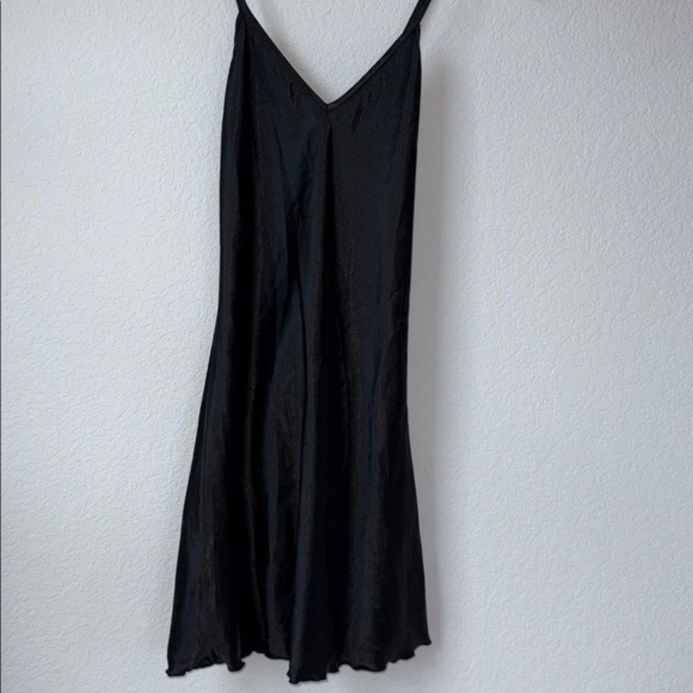 Elegant Black Slip Dress